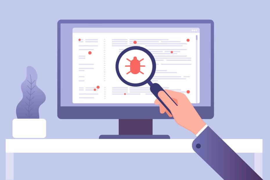 Debugging process