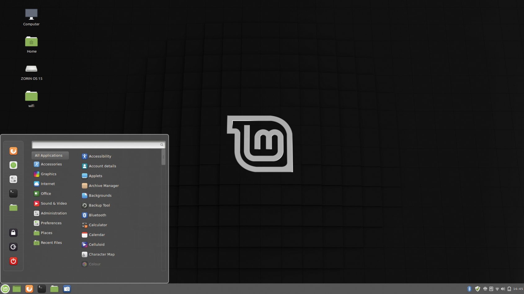 Mint Desktop Environment
