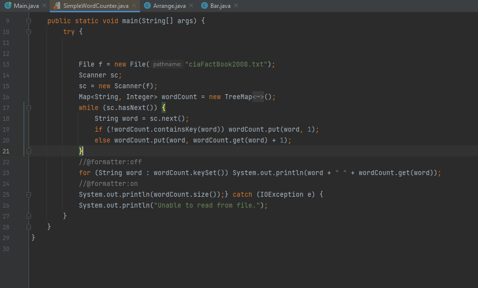 refactoring exclude