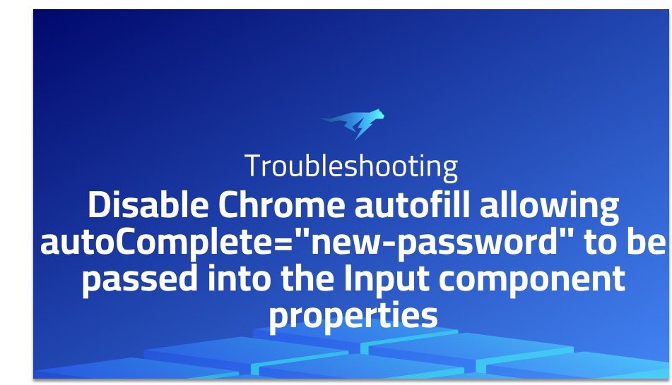 Disable Chrome autofill allowing autoComplete=