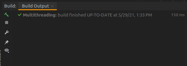 Time to execute a multithreaded application