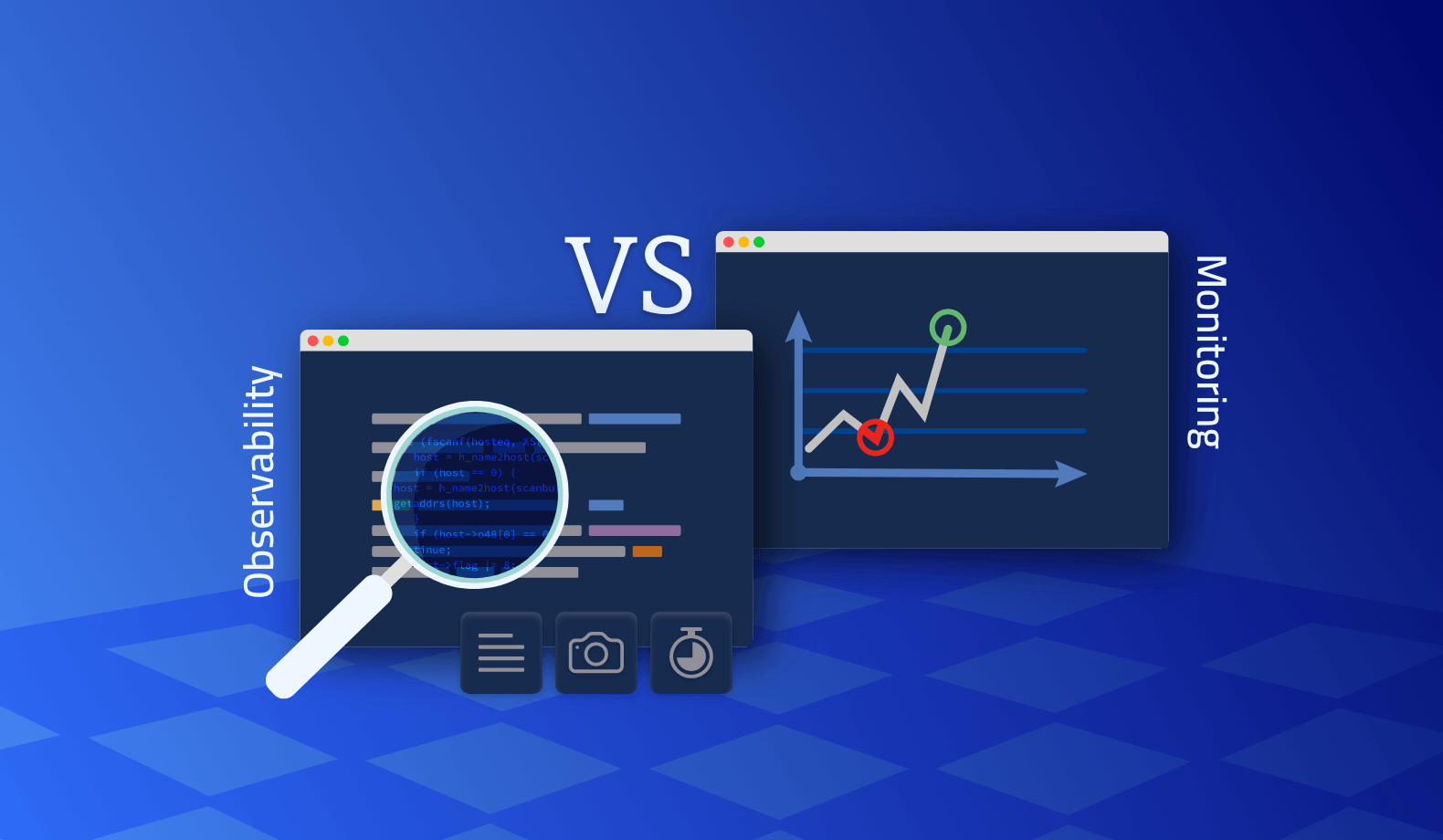 Observability vs monitoring