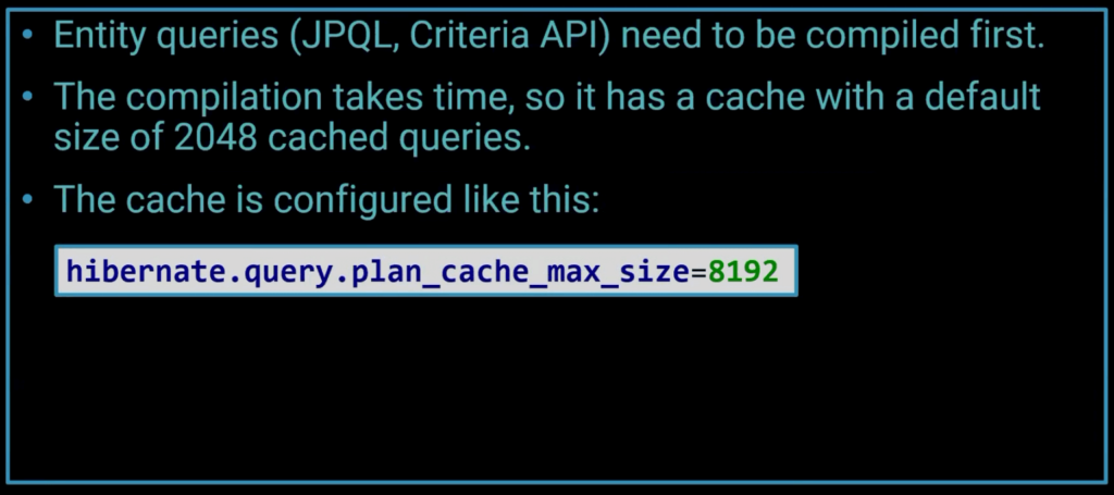 About compiling JPQL