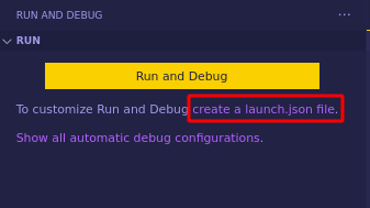 Run Configuration